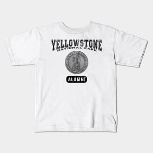 Tower Falls - Roosevelt  Alumni Yellowstone National Park (for light items) Kids T-Shirt